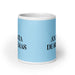 El Analista De Sistemas The Systems Analyst Funny Home Office Work Coffee Mug Mexican Spanish Pride Gift White Glossy Cup Sky Blue Card Mug Mexicada