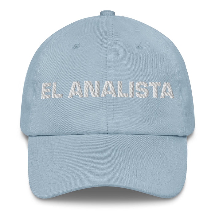 El Analista The Analyst Mexican Spanish Pride Gift Regalo Dad Hat Mexicada Light Blue