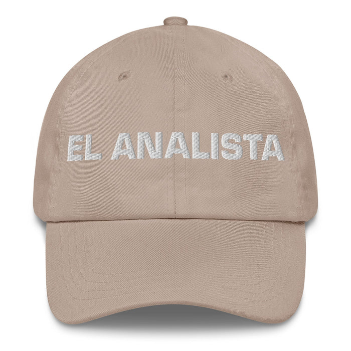 El Analista The Analyst Mexican Spanish Pride Gift Regalo Dad Hat Mexicada Stone