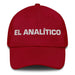 El Analítico The Analytic Mexican Spanish Pride Gift Regalo Dad Hat Mexicada Cranberry