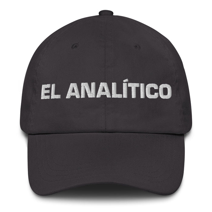 El Analítico The Analytic Mexican Spanish Pride Gift Regalo Dad Hat Mexicada Dark Grey