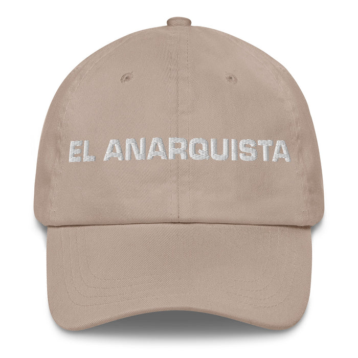 El Anarquista The Anarchist Mexican Spanish Pride Gift Regalo Dad Hat - Mexicada