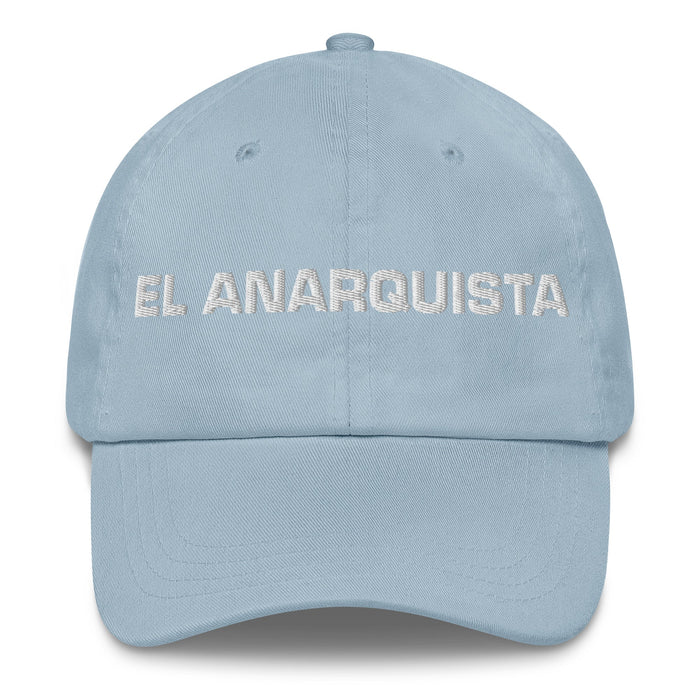 El Anarquista The Anarchist Mexican Spanish Pride Gift Regalo Dad Hat - Mexicada