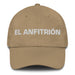 El Anfitrión The Host/Hostess Mexican Spanish Pride Gift Regalo Dad Hat Mexicada Khaki