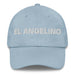 El Angelino The Los Angeles Resident Mexican Spanish Pride Gift Regalo Dad Hat Mexicada Light Blue