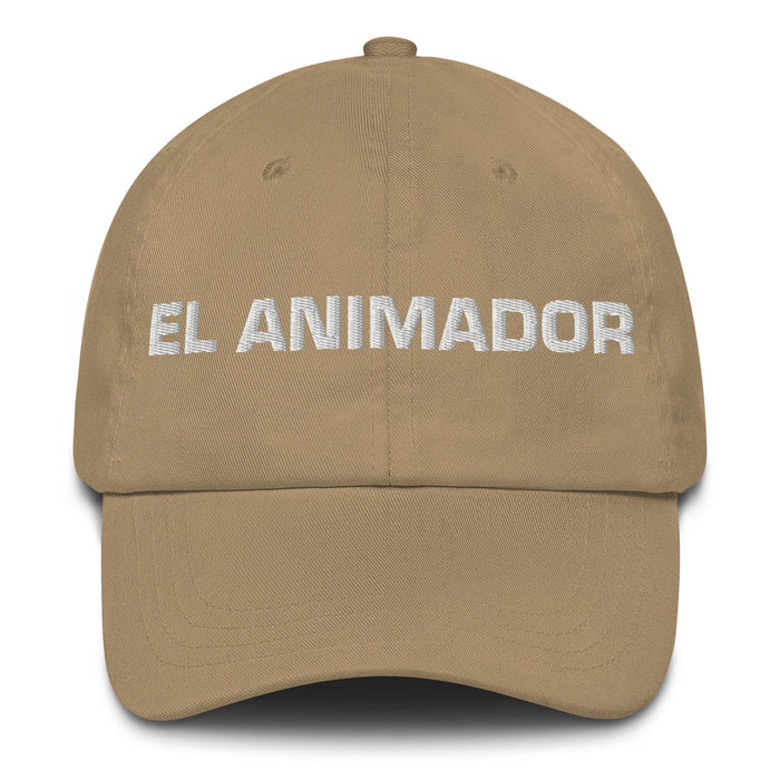 El Animador The Animator Mexican Spanish Pride Gift Regalo Dad Hat Mexicada Khaki