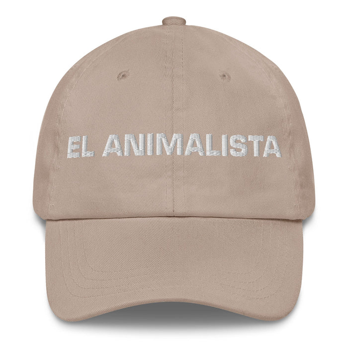 El Animalista The Animal Rights Activist Mexican Spanish Pride Gift Regalo Dad Hat Mexicada Stone