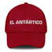 El Antártico The Antarctic Mexican Spanish Pride Gift Regalo Dad Hat Mexicada Cranberry