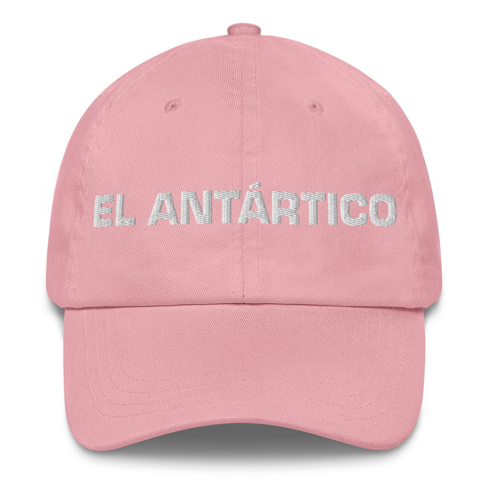 El Antártico The Antarctic Mexican Spanish Pride Gift Regalo Dad Hat Mexicada Pink