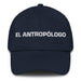 El Antropólogo The Anthropologist Mexican Spanish Pride Gift Regalo Dad Hat Mexicada Navy