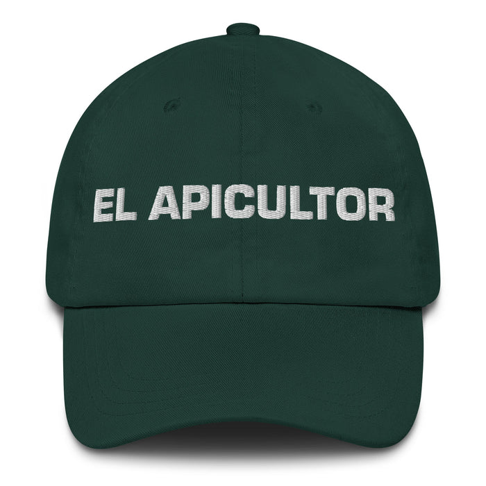 El Apicultor The Beekeeper Mexican Spanish Pride Gift Regalo Dad Hat - Mexicada