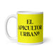 El Apicultor Urbano The Urban Beekeeper Funny Home Office Work Coffee Mug Mexican Spanish Pride Gift White Glossy Cup Yellow Card Mug Mexicada