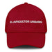 El Apicultor Urbano The Urban Beekeeper Mexican Spanish Pride Gift Regalo Dad Hat Mexicada Cranberry