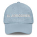 El Aragonés The Aragonese Mexican Spanish Pride Gift Regalo Dad Hat Mexicada Light Blue