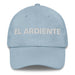 El Ardiente The Fiery One Mexican Spanish Pride Gift Regalo Dad Hat Mexicada Light Blue