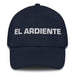 El Ardiente The Fiery One Mexican Spanish Pride Gift Regalo Dad Hat Mexicada Navy