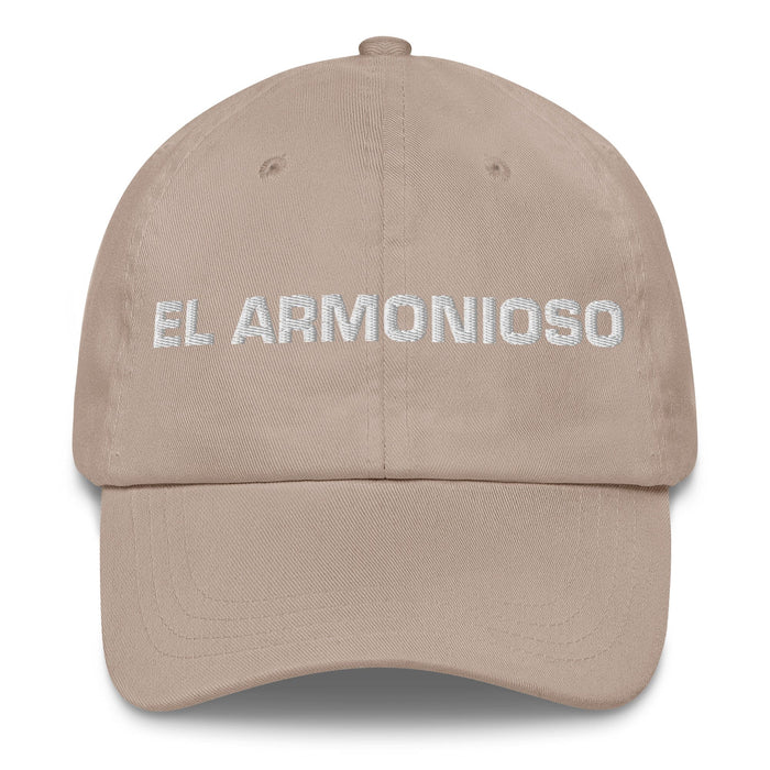 El Armonioso The Harmonious One Mexican Spanish Pride Gift Regalo Dad Hat Mexicada Stone