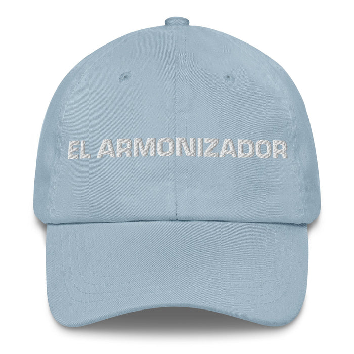 El Armonizador The Harmonizer Mexican Spanish Pride Gift Regalo Dad Hat Mexicada Light Blue