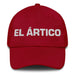 El Ártico The Arctic Mexican Spanish Pride Gift Regalo Dad Hat Mexicada Cranberry