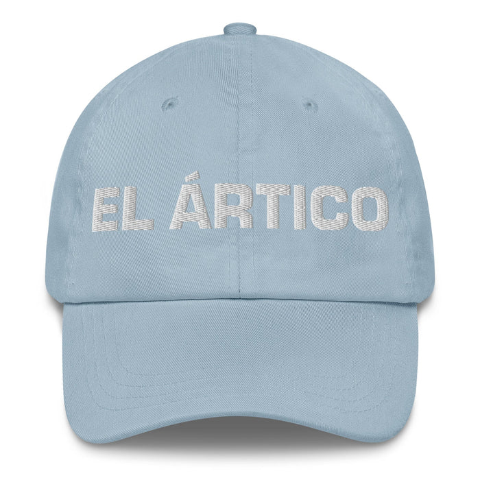 El Ártico The Arctic Mexican Spanish Pride Gift Regalo Dad Hat Mexicada Light Blue