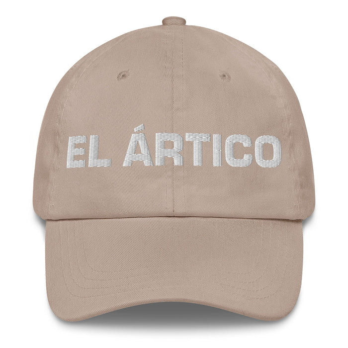 El Ártico The Arctic Mexican Spanish Pride Gift Regalo Dad Hat Mexicada Stone