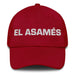 El Asamés The Assamese Mexican Spanish Pride Gift Regalo Dad Hat Mexicada Cranberry