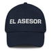 El Asesor The Advisor Mexican Spanish Pride Gift Regalo Dad Hat Mexicada Navy