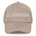 El Asesor The Advisor Mexican Spanish Pride Gift Regalo Dad Hat Mexicada Stone