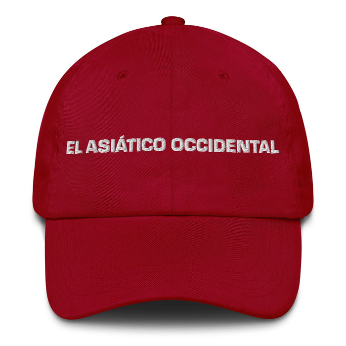 El Asiático Occidental The West Asian Mexican Spanish Pride Gift Regalo Dad Hat - Mexicada