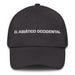 El Asiático Occidental The West Asian Mexican Spanish Pride Gift Regalo Dad Hat Mexicada Dark Grey