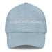 El Asistente Médico The Medical Assistant Mexican Spanish Pride Gift Regalo Dad Hat Mexicada Light Blue