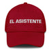 El Asistente The Assistant Mexican Spanish Pride Gift Regalo Dad Hat Mexicada Cranberry