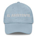 El Asistente The Assistant Mexican Spanish Pride Gift Regalo Dad Hat Mexicada Light Blue