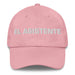 El Asistente The Assistant Mexican Spanish Pride Gift Regalo Dad Hat Mexicada Pink