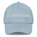 El Asociado The Associate Mexican Spanish Pride Gift Regalo Dad Hat Mexicada Light Blue