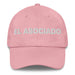 El Asociado The Associate Mexican Spanish Pride Gift Regalo Dad Hat Mexicada Pink