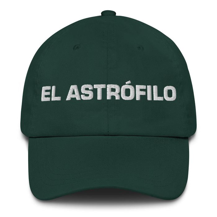 El Astrófilo The Stargazer Mexican Spanish Pride Gift Regalo Dad Hat - Mexicada