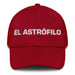 El Astrófilo The Stargazer Mexican Spanish Pride Gift Regalo Dad Hat Mexicada Cranberry