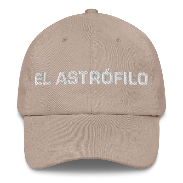 El Astrófilo The Stargazer Mexican Spanish Pride Gift Regalo Dad Hat Mexicada Stone