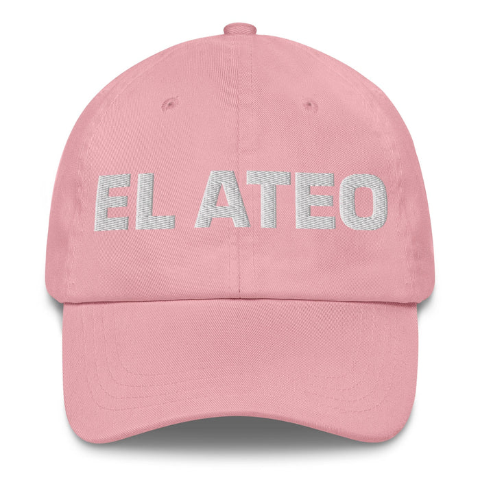 El Ateo The Atheist Mexican Spanish Pride Gift Regalo Dad Hat Mexicada Pink