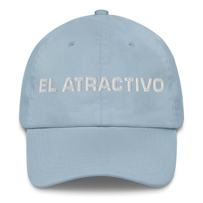 El Atractivo The Attractive One Mexican Spanish Pride Gift Regalo Dad Hat Mexicada Light Blue