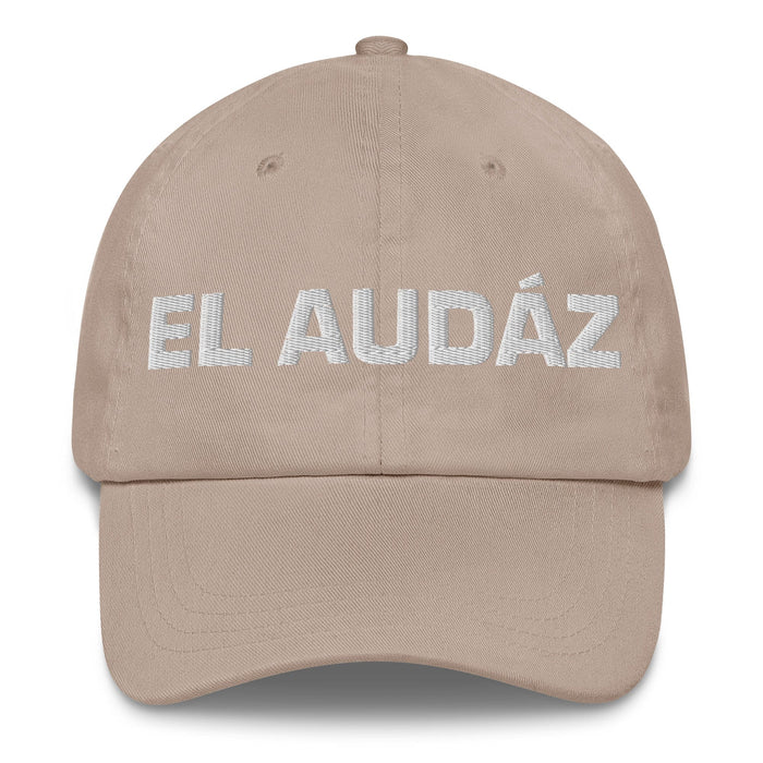 El Audáz The Bold One Mexican Spanish Pride Gift Regalo Dad Hat Mexicada Stone