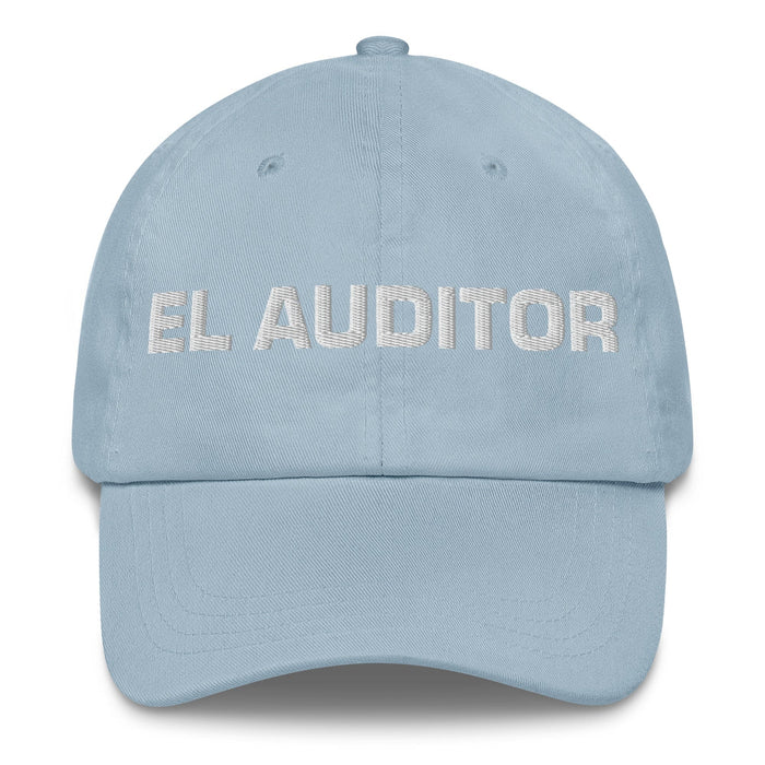 El Auditor The Auditor Mexican Spanish Pride Gift Regalo Dad Hat Mexicada Light Blue