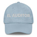 El Auditor The Auditor Mexican Spanish Pride Gift Regalo Dad Hat Mexicada Light Blue