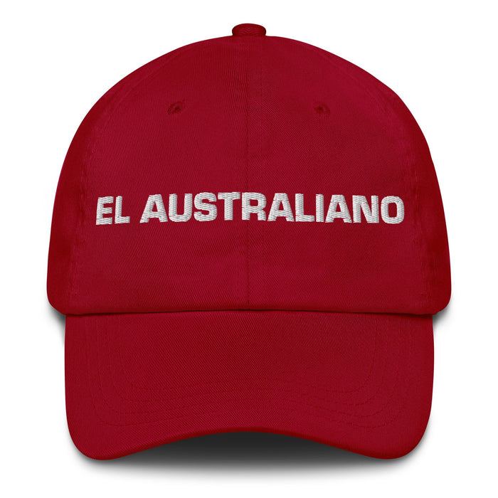 El Australiano The Australian Mexican Spanish Pride Gift Regalo Dad Hat - Mexicada