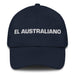 El Australiano The Australian Mexican Spanish Pride Gift Regalo Dad Hat Mexicada Navy