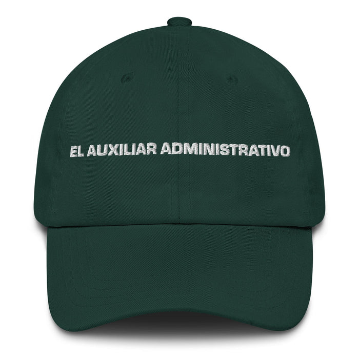 El Auxiliar Administrativo The Administrative Assistant Mexican Spanish Pride Gift Regalo Dad Hat Mexicada Spruce