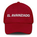 El Avanzado The Advanced One Mexican Spanish Pride Gift Regalo Dad Hat Mexicada Cranberry