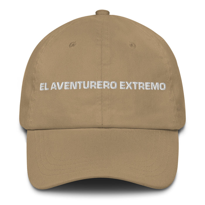 El Aventurero Extremo The Extreme Adventurer Mexican Spanish Pride Gift Regalo Dad Hat - Mexicada