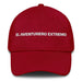 El Aventurero Extremo The Extreme Adventurer Mexican Spanish Pride Gift Regalo Dad Hat Mexicada Cranberry